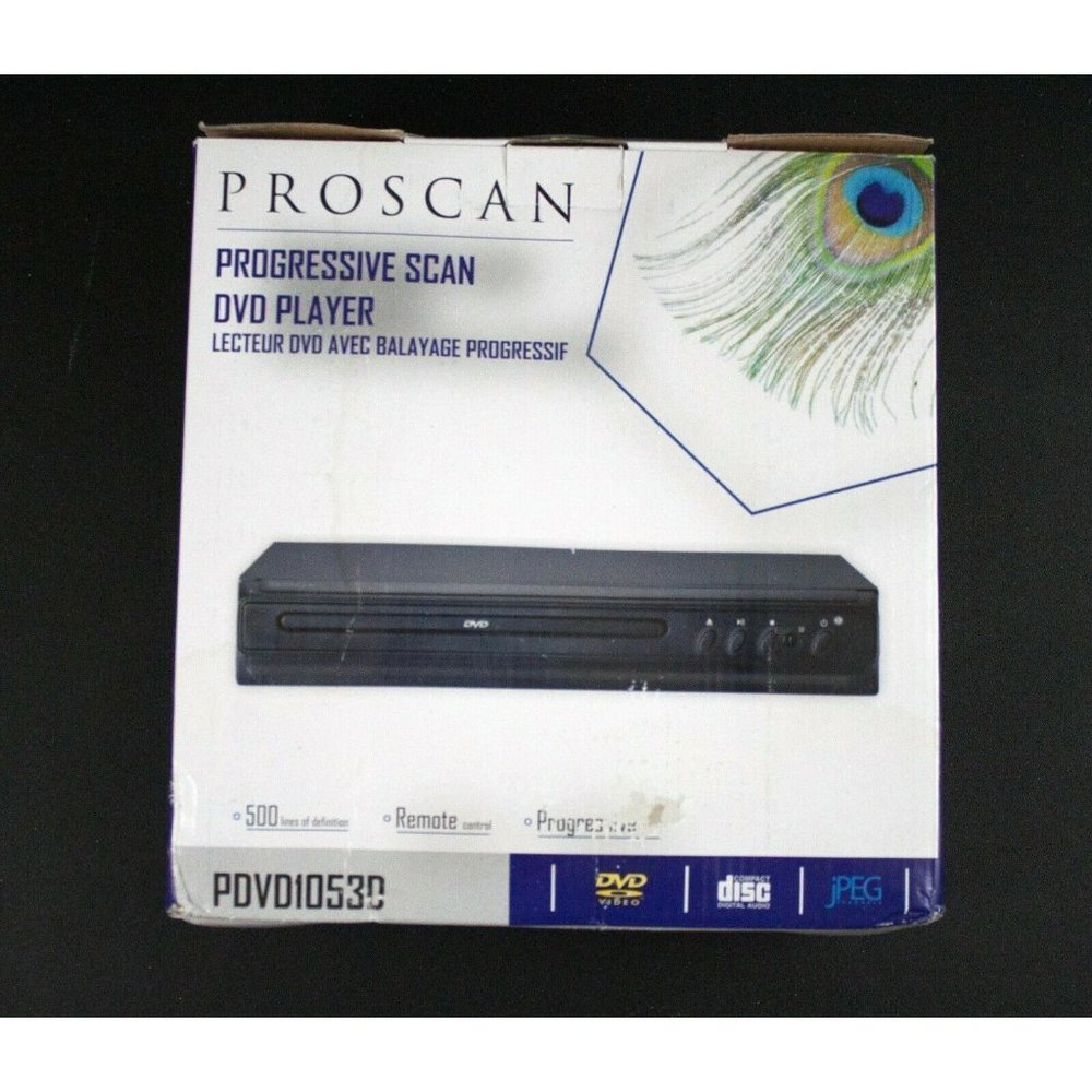 Proscan‎ PDVD1053D Progressive Scan Compact DVD Player